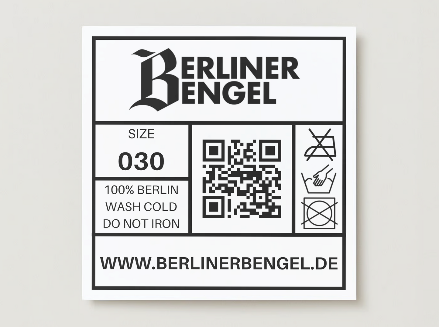 BERLINER BENGEL STICKER